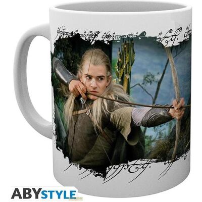 GB Eye LORD OF THE RINGS - Mug - 320 ml - Legolas - subli box x2, Tasse, Blanc - Publicité GB Eye LORD OF THE RINGS - Mug - 320 ml - Legolas - subli box x2, Tasse, Blanc - Publicité