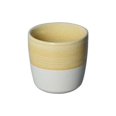 Loveramics Dale Harris - Tasse plate blanche de 150 ml - Jaune, Tasse, Jaune - Publicité Loveramics Dale Harris - Tasse plate blanche de 150 ml - Jaune, Tasse, Jaune - Publicité