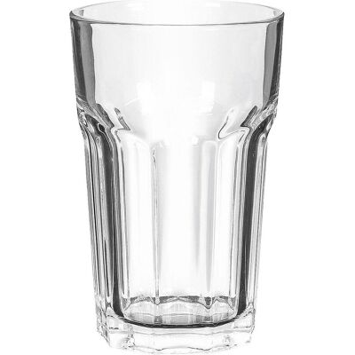 6x Axentia Verre à boire, environ 430 ml, Verres, Transparent - Publicité 6x Axentia Verre à boire, environ 430 ml, Verres, Transparent - Publicité