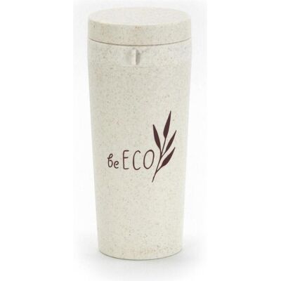 G21 Gobelet écologique BeEco 6352082, 300 ml, Tasse, Beige - Publicité G21 Gobelet écologique BeEco 6352082, 300 ml, Tasse, Beige - Publicité