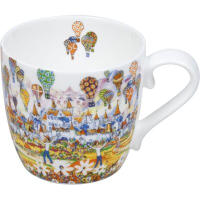 Könitz Kaffeebecher Kites+Cycling 425, Tasse, Multicolore - Publicité Könitz Kaffeebecher Kites+Cycling 425, Tasse, Multicolore - Publicité