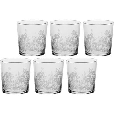 La Porcellana Bianca Ensemble de 6 Verres à Fond Épais - Transparent - 350 Ml - Vaisselle en verre - Publicité La Porcellana Bianca Ensemble de 6 Verres à Fond Épais - Transparent - 350 Ml - Vaisselle en verre - Publicité