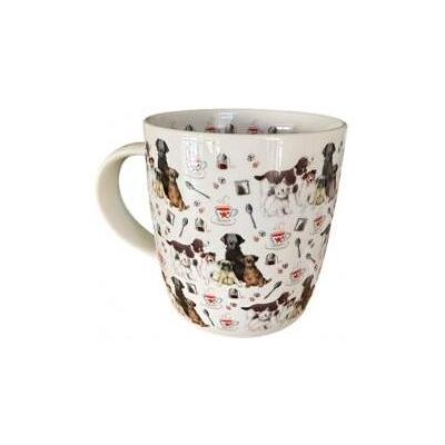 Alex Clark Art M110 Hunde und Teetasse, Tasse - Publicité Alex Clark Art M110 Hunde und Teetasse, Tasse - Publicité