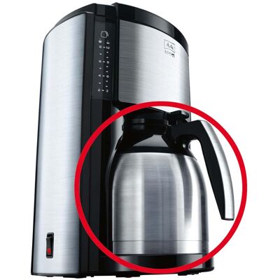 Melitta Verseuse isotherme Look Deluxe acier inoxydable, Carafe isotherme, Argent - Publicité Melitta Verseuse isotherme Look Deluxe acier inoxydable, Carafe isotherme, Argent - Publicité
