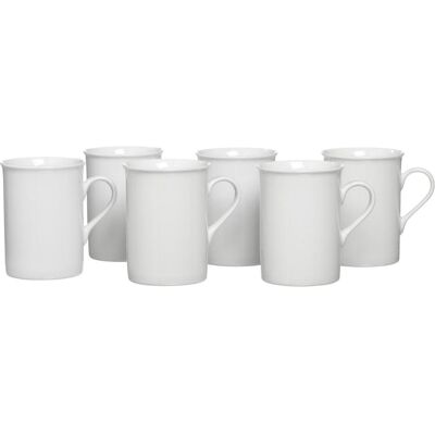 Ritzenhoff & Breker Kaffeebecher 300ml weiss- VPE:6, Tasse, Blanc - Publicité Ritzenhoff & Breker Kaffeebecher 300ml weiss- VPE:6, Tasse, Blanc - Publicité