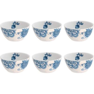 Rose Tulipani ROSE&TULIPANI ONIRIA Set of 6 bowls 12 cm, Saladier + bol - Publicité Rose Tulipani ROSE&TULIPANI ONIRIA Set of 6 bowls 12 cm, Saladier + bol - Publicité