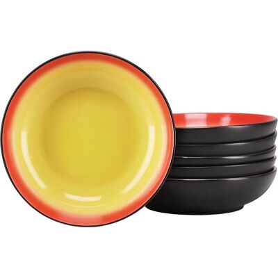 CreaTable Hot, Assiettes, Noir, Rouge, Multicolore - Publicité CreaTable Hot, Assiettes, Noir, Rouge, Multicolore - Publicité