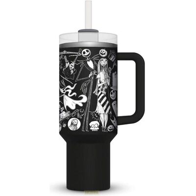 Pyramid Nightmare Before Christmas Gobelet en acier inoxydable, Tasse, Noir - Publicité Pyramid Nightmare Before Christmas Gobelet en acier inoxydable, Tasse, Noir - Publicité