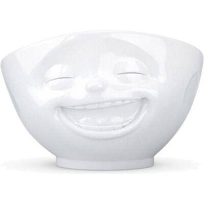 58 Products Rire, Saladier + bol, Blanc - Publicité 58 Products Rire, Saladier + bol, Blanc - Publicité