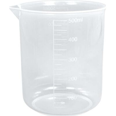 Rayher Gobelet gradué 500ml, 90mm, Verre mesureur, Transparent - Publicité Rayher Gobelet gradué 500ml, 90mm, Verre mesureur, Transparent - Publicité