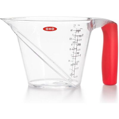 OXO Soft Works Gobelet de masse, 0.5lt, Verre mesureur - Publicité OXO Soft Works Gobelet de masse, 0.5lt, Verre mesureur - Publicité