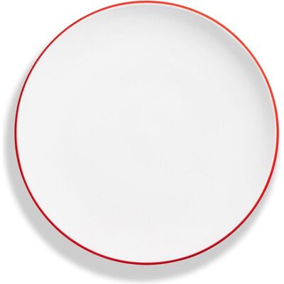 Gmundner Keramik Bord rouge rubis, Assiette à dessert Cup (Ø 20cm), Assiettes, Rouge - Publicité Gmundner Keramik Bord rouge rubis, Assiette à dessert Cup (Ø 20cm), Assiettes, Rouge - Publicité