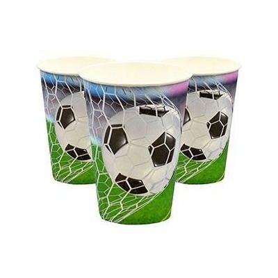 Arpex, Vaisselle de pique-nique, Objectif ! Gobelets en carton 8 pcs (8x) - Publicité Arpex, Vaisselle de pique-nique, Objectif ! Gobelets en carton 8 pcs (8x) - Publicité