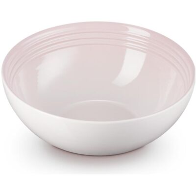Le Creuset Bol en céramique Shell Pink 24cm - Moyen - Publicité Le Creuset Bol en céramique Shell Pink 24cm - Moyen - Publicité