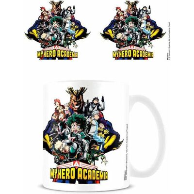 Mug Pyramid My Hero Academia Character Burst - 315ml - Mug - Publicité Mug Pyramid My Hero Academia Character Burst - 315ml - Mug - Publicité