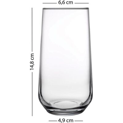 Hermia New Iconic V2 Glass Set (4 Pieces), Verres, Multicolore - Publicité Hermia New Iconic V2 Glass Set (4 Pieces), Verres, Multicolore - Publicité