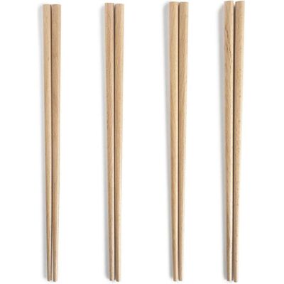 Ibili Baguettes de cuisine 8 pièces Madera 24 cm Outils de cuisine traditionnels pour la cuisine asiatique, Baguettes, Argent - Publicité Ibili Baguettes de cuisine 8 pièces Madera 24 cm Outils de cuisine traditionnels pour la cuisine asiatique, Baguettes, Argent - Publicité