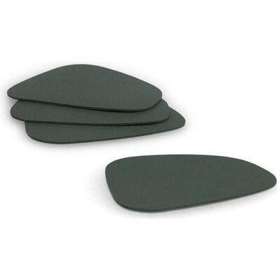 Zeller Present, Dessous de plat + sous-verre, Set Dessous de verre skaï 2-couleurs 4 pcs 10x12 cm (4x, Dessous de verre) - Publicité Zeller Present, Dessous de plat + sous-verre, Set Dessous de verre skaï 2-couleurs 4 pcs 10x12 cm (4x, Dessous de verre) - Publicité