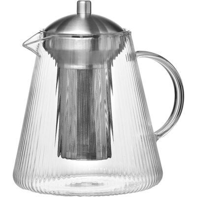 Ritzenhoff & Breker, Théière, Teekanne Jive mit Sieb, Borosilikatglas, Klar, 1.5 L, 824636 (1.50 l) - Publicité Ritzenhoff & Breker, Théière, Teekanne Jive mit Sieb, Borosilikatglas, Klar, 1.5 L, 824636 (1.50 l) - Publicité