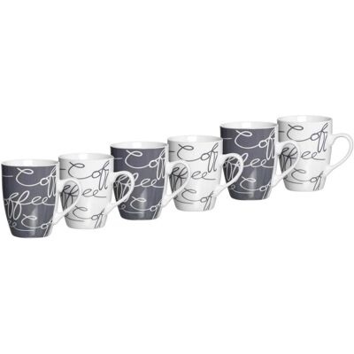 Mug à café Ritzenhoff & Breker Cornello - Lot de 6 - 250 ml - Publicité Mug à café Ritzenhoff & Breker Cornello - Lot de 6 - 250 ml - Publicité