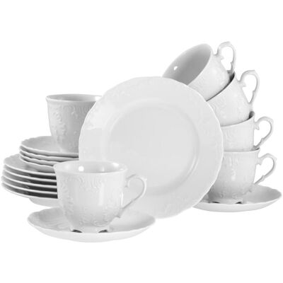 CreaTable, Set de vaisselle, Rokoko (18 pcs) - Publicité CreaTable, Set de vaisselle, Rokoko (18 pcs) - Publicité