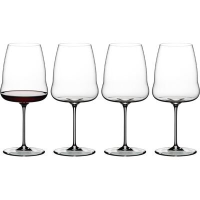 Riedel Set de verres à Syrah WINEWINGS, Verres à vin, Transparent - Publicité Riedel Set de verres à Syrah WINEWINGS, Verres à vin, Transparent - Publicité