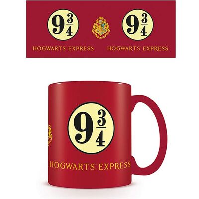 Mug Harry Potter Plateforme 9 3/4 - 315ml Céramique Rouge - Publicité Mug Harry Potter Plateforme 9 3/4 - 315ml Céramique Rouge - Publicité