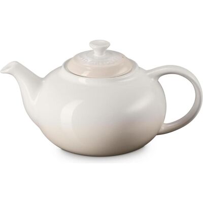 Le Creuset, Théière, Théière Classique Meringue (1.30 l) - Publicité Le Creuset, Théière, Théière Classique Meringue (1.30 l) - Publicité
