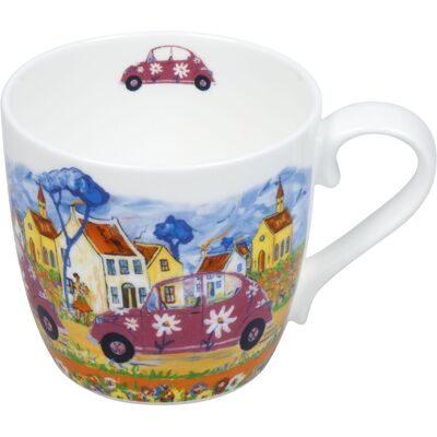Könitz Kaffeebecher City Girl 425ml, Tasse, Multicolore - Publicité Könitz Kaffeebecher City Girl 425ml, Tasse, Multicolore - Publicité
