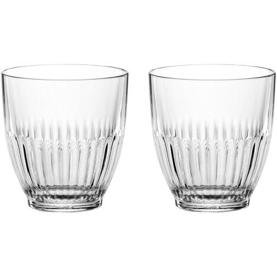 Nachtmann Heritage Becher, 2er Set, Wasserglas, Trinkglas, Kristallglas, 300 ml, 106722, Verres, Transparent - Publicité Nachtmann Heritage Becher, 2er Set, Wasserglas, Trinkglas, Kristallglas, 300 ml, 106722, Verres, Transparent - Publicité