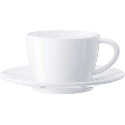 Jura Lot de 2 tasses à cappuccino, Tasse, Blanc - Publicité Jura Lot de 2 tasses à cappuccino, Tasse, Blanc - Publicité