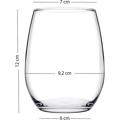 Hermia Astoria V2 Glass Set (4 Pieces), Verres, Transparent, Or - Publicité Hermia Astoria V2 Glass Set (4 Pieces), Verres, Transparent, Or - Publicité