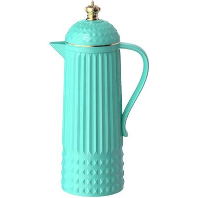 present time Crown, Carafe isotherme, Turquoise, Bleu - Publicité present time Crown, Carafe isotherme, Turquoise, Bleu - Publicité
