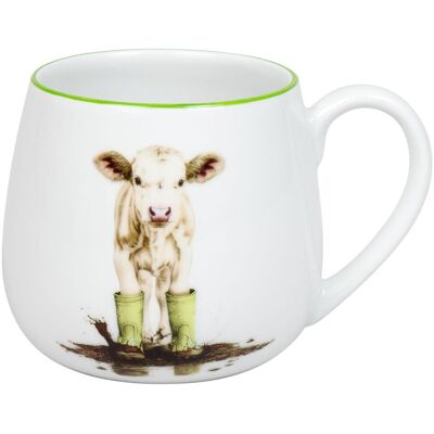 Könitz Kuschelbecher Taps. Kälbchen, Tasse, Vert, Blanc, Multicolore - Publicité Könitz Kuschelbecher Taps. Kälbchen, Tasse, Vert, Blanc, Multicolore - Publicité