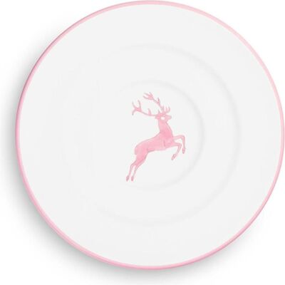 Gmundner Keramik Rosa Hirsch Sous-assiette café Gourmet (Ø 16cm), Soucoupe, Rose - Publicité Gmundner Keramik Rosa Hirsch Sous-assiette café Gourmet (Ø 16cm), Soucoupe, Rose - Publicité