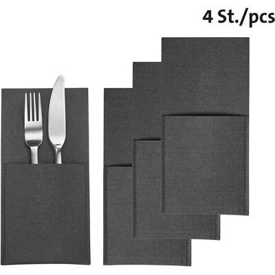 Westmark, Serviettes de table, Bestecktasche (4 pcs, 22 x 11 cm) - Publicité Westmark, Serviettes de table, Bestecktasche (4 pcs, 22 x 11 cm) - Publicité