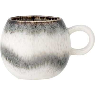 Bloomingville - Paula Cup - Grey - Stoneware, Tasse, Gris - Publicité Bloomingville - Paula Cup - Grey - Stoneware, Tasse, Gris - Publicité