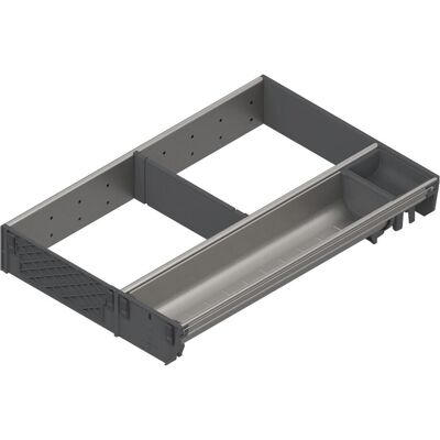 Blum ORGA-LINE Range-couverts Compartimentage Set ZSI.XXXKI3N, NL 450mm, gris, Range-couverts, Gris - Publicité Blum ORGA-LINE Range-couverts Compartimentage Set ZSI.XXXKI3N, NL 450mm, gris, Range-couverts, Gris - Publicité