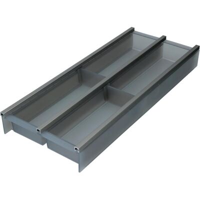 Ninka Casiers pour couverts Cuisio Universal, Range-couverts, Gris - Publicité Ninka Casiers pour couverts Cuisio Universal, Range-couverts, Gris - Publicité