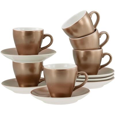 CREATABLE Golden Days Weiß 12 pièces Ensemble d'Espresso - Publicité CREATABLE Golden Days Weiß 12 pièces Ensemble d'Espresso - Publicité