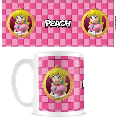 Pyramid Mug Super Mario Peach 3D Port - Blanc, Tasse, Blanc - Publicité Pyramid Mug Super Mario Peach 3D Port - Blanc, Tasse, Blanc - Publicité