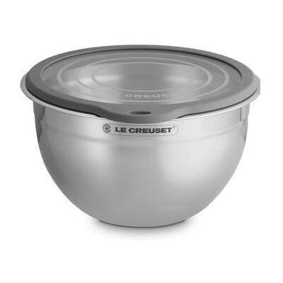 Le Creuset Bol Mixeur en Acier Inoxydable 23cm avec Couvercle en Verre - Publicité Le Creuset Bol Mixeur en Acier Inoxydable 23cm avec Couvercle en Verre - Publicité