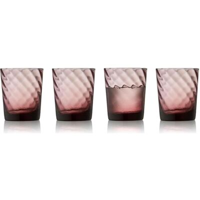 Lyngby 30 cl - Verre - Rose, Verres, Violet - Publicité Lyngby 30 cl - Verre - Rose, Verres, Violet - Publicité