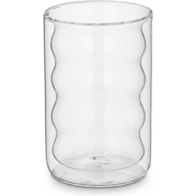Relaxdays Latte Macchiato Gläser, Tasse, Transparent, Argent - Publicité Relaxdays Latte Macchiato Gläser, Tasse, Transparent, Argent - Publicité