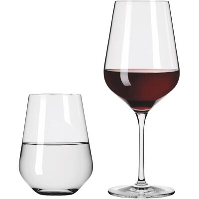 Ritzenhoff Verres à vin rouge & à eau Lichtweiss Aurelie, Verres à vin, Transparent - Publicité Ritzenhoff Verres à vin rouge & à eau Lichtweiss Aurelie, Verres à vin, Transparent - Publicité
