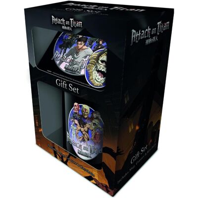 Pyramid Attack on Titan : S4 - Coffret cadeau, Tasse, Multicolore - Publicité Pyramid Attack on Titan : S4 - Coffret cadeau, Tasse, Multicolore - Publicité