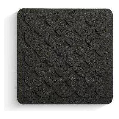 Born in Sweden, Dessous de plat + sous-verre, Sous-plat Flora Square noir – Liège recyclé, design scandinave - Publicité Born in Sweden, Dessous de plat + sous-verre, Sous-plat Flora Square noir – Liège recyclé, design scandinave - Publicité