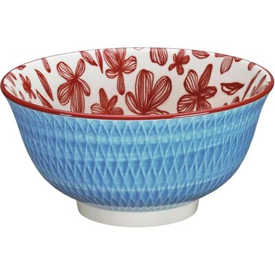 Cilio Amici Rauten Bol en Porcelaine - 850ml, Bleu - Publicité Cilio Amici Rauten Bol en Porcelaine - 850ml, Bleu - Publicité