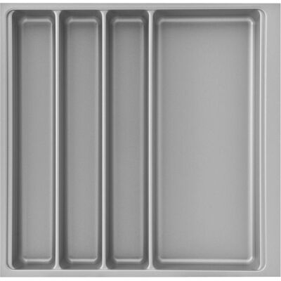 Agoform Range-couverts Scoop II 474x466x59mm, porte-couverts plastique argenté, Range-couverts, Argent - Publicité Agoform Range-couverts Scoop II 474x466x59mm, porte-couverts plastique argenté, Range-couverts, Argent - Publicité