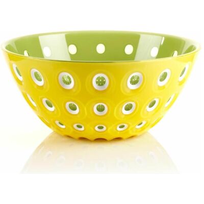 Guzzini Schüssel Ø25 Le Murrine, 279425292, Saladier + bol, Vert, Jaune - Publicité Guzzini Schüssel Ø25 Le Murrine, 279425292, Saladier + bol, Vert, Jaune - Publicité